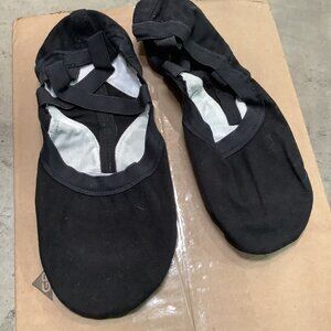 Bloch Splitsole Ballet Shoe S0621L Patented Pro Elastic Canvas Black